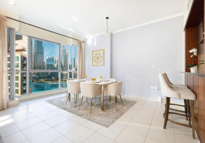 Stunning 2 BR Burj Khalifa Fountain Views